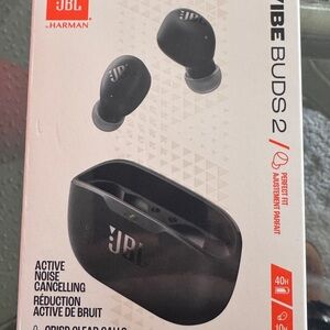 JBL Vibe Buds 2 True Wireless Earbuds - Black